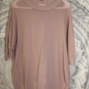 Elegant Dusty Pink Sweater